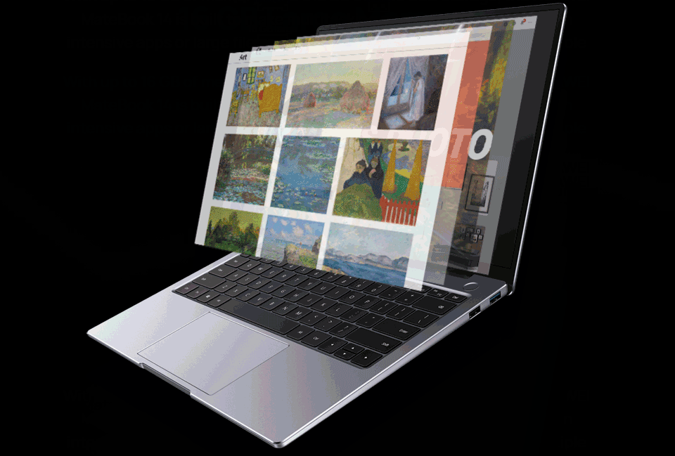 Original HUAWEI MateBook 13 2020 Laptop 13 inch 7nm Process AMD Ryzen R5-4600H/R7-4800H 16GB DDR4 512GB SSD Windows 10 Pro