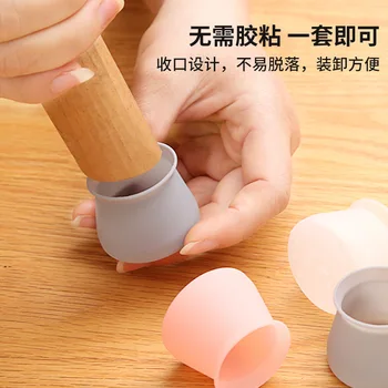 3259 Chair Feet Gloves Silica Gel Table and Chair Foot Pad Household Anti-slip Wearable Furniture Legs Pad deng zi tui Protectiv
3259 Chair Feet Gloves Silica Gel Table and Chair Foot Pad Household Anti-slip Wearable Furniture Legs Pad deng zi tui Protectiv