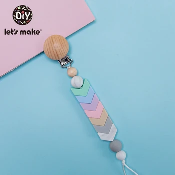 Let's Make Food Grade Arrow Silicone Teether 5PC Wooden Teether Pacifier Clip Soother Baby Gift Teething Dummy Clip Teether
Let's Make Food Grade Arrow Silicone Teether 5PC Wooden Teether Pacifier Clip Soother Baby Gift Teething Dummy Clip Teether