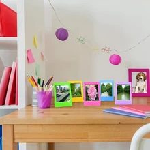 5x Colorful Photo Frame For Mini Instax Decoration 3 '' Transparent Photo Frames 5x Colorful Photo Frame For Mini Instax Decoration 3 '' Transparent Photo Frames