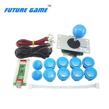 Arcade game kit 1player arcade Push Buttons + 5 Pin Arcade Stick + USB Encoder Board Replace Button Joystick DIY
Arcade game kit 1player arcade Push Buttons + 5 Pin Arcade Stick + USB Encoder Board Replace Button Joystick DIY