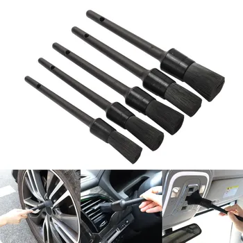 5PCS Car Wash Cleaning Tool Kit Soft Bristle Brush Cleaning Brush Set For Interior Dashboard Wheel Rims Black
5PCS Car Wash Cleaning Tool Kit Soft Bristle Brush Cleaning Brush Set For Interior Dashboard Wheel Rims Black