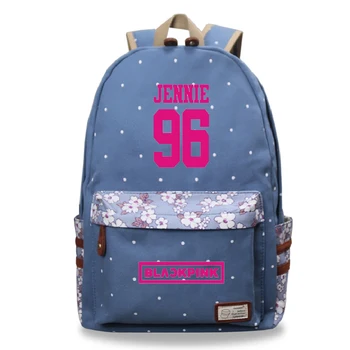 BLACKPINK Jennie Rose Backpack Jisoo Lisa Students Boys Girls Back to School Gift Rucksack Beautiful New Pattern Fashion Mochila 
BLACKPINK Jennie Rose Backpack Jisoo Lisa Students Boys Girls Back to School Gift Rucksack Beautiful New Pattern Fashion Mochila