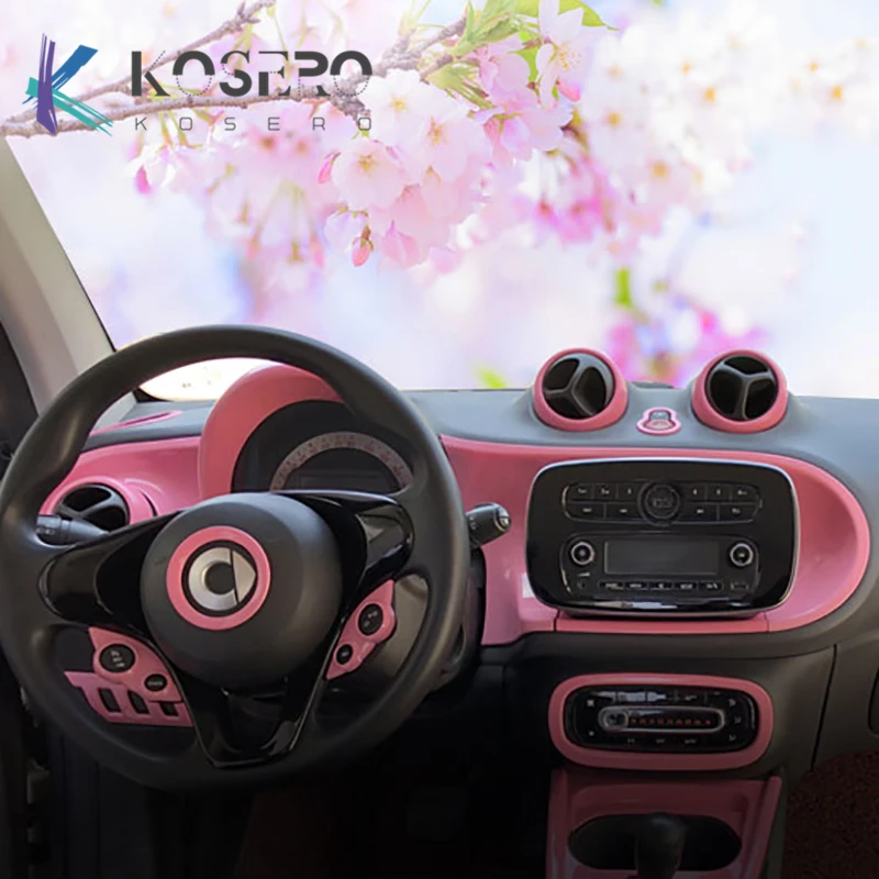 Car center control panel decoration cover For Mercedes Smart 453 Fortwo forfour Interior modification Accessories
Car center control panel decoration cover For Mercedes Smart 453 Fortwo forfour Interior modification Accessories