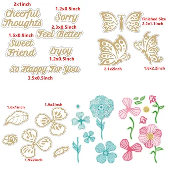 Butterfly Flower Sweet Friend Feel Better Words Hot Foil Plates for DIY Scrapbooking Embossing Cards Making Crafts dies New
Butterfly Flower Sweet Friend Feel Better Words Hot Foil Plates for DIY Scrapbooking Embossing Cards Making Crafts dies New