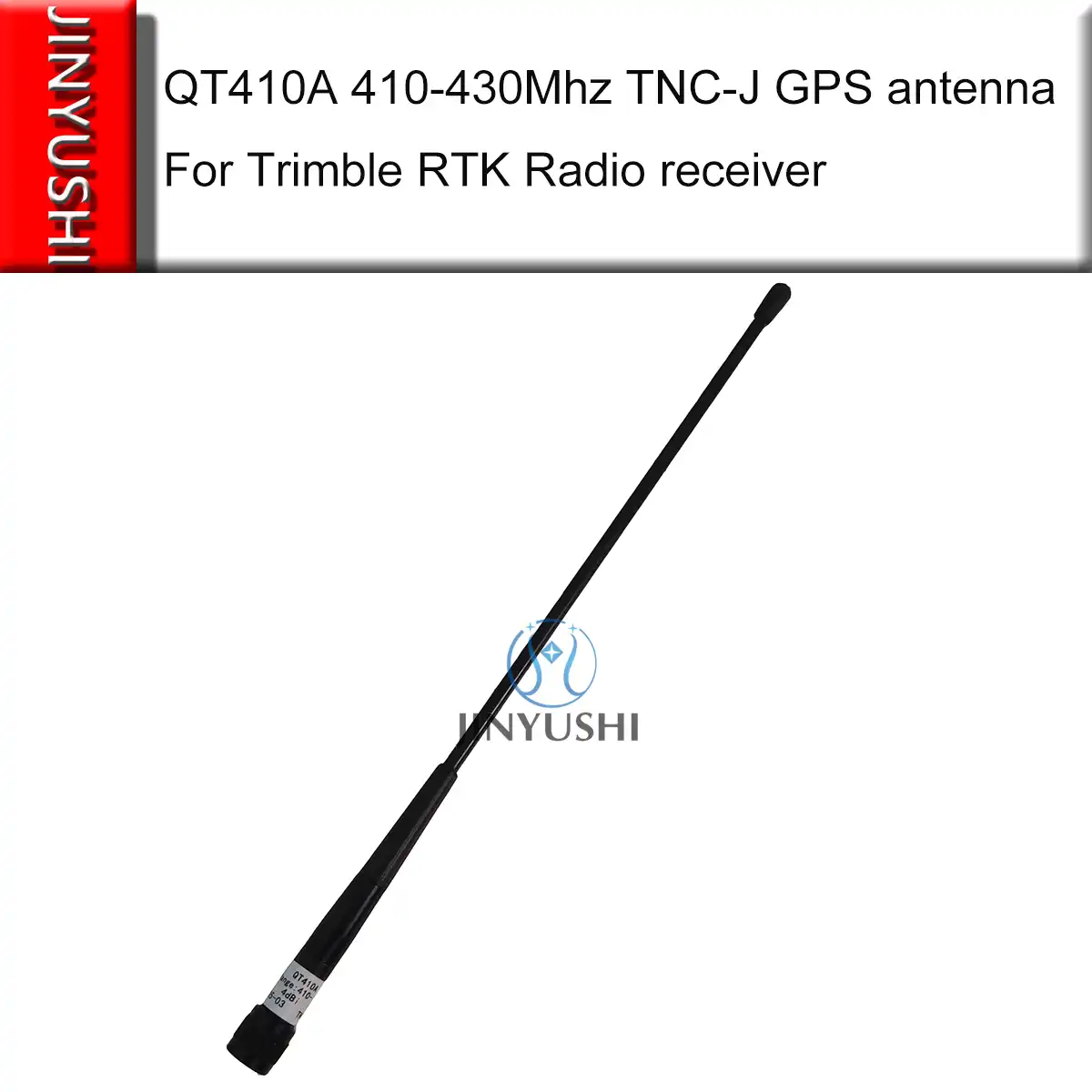 gps tnc-j transmitter surveying antenna 31cm 410-430mhz qt410a 4