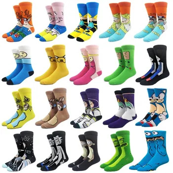 Men's socks fashion men's anime funny socks hip hop personality anime socks cartoon fashion skarpety high quality sewing pattern
Men's socks fashion men's anime funny socks hip hop personality anime socks cartoon fashion skarpety high quality sewing pattern