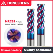 Corner Radius End Mill 4 Flutes CNC R Bullnose Cutter Tungsten Carbide Steel Metal Router Tool R0.5 Surface Machining End Mills
Corner Radius End Mill 4 Flutes CNC R Bullnose Cutter Tungsten Carbide Steel Metal Router Tool R0.5 Surface Machining End Mills