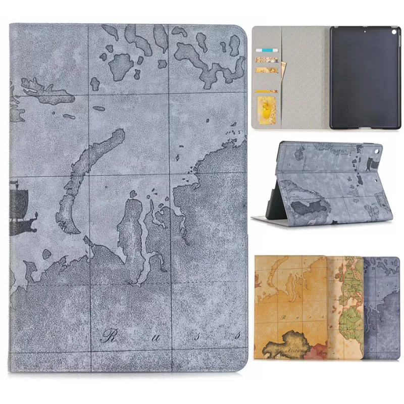 A1673 A1674 Cartoon Coque For Apple iPad Pro 9.7 Case Print Map Card Slot PU Leather Flip Cover For iPad Pro 9.7 Case Folio
A1673 A1674 Cartoon Coque For Apple iPad Pro 9.7 Case Print Map Card Slot PU Leather Flip Cover For iPad Pro 9.7 Case Folio