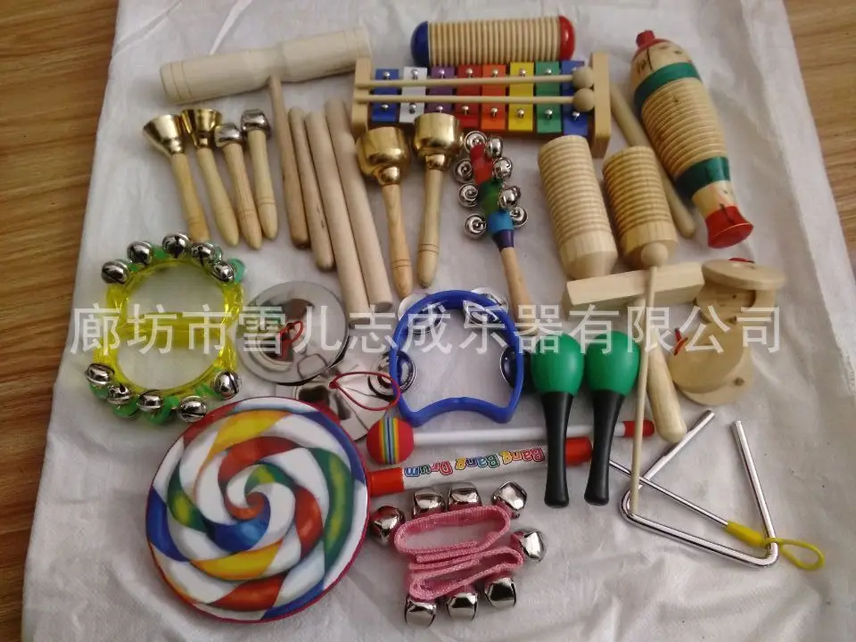 Orff Musical Instrument Toy Combination 19 Pieces Children Beat Musical Instrument Packages Teaching Aids Early Childhood Music
Orff Musical Instrument Toy Combination 19 Pieces Children Beat Musical Instrument Packages Teaching Aids Early Childhood Music
