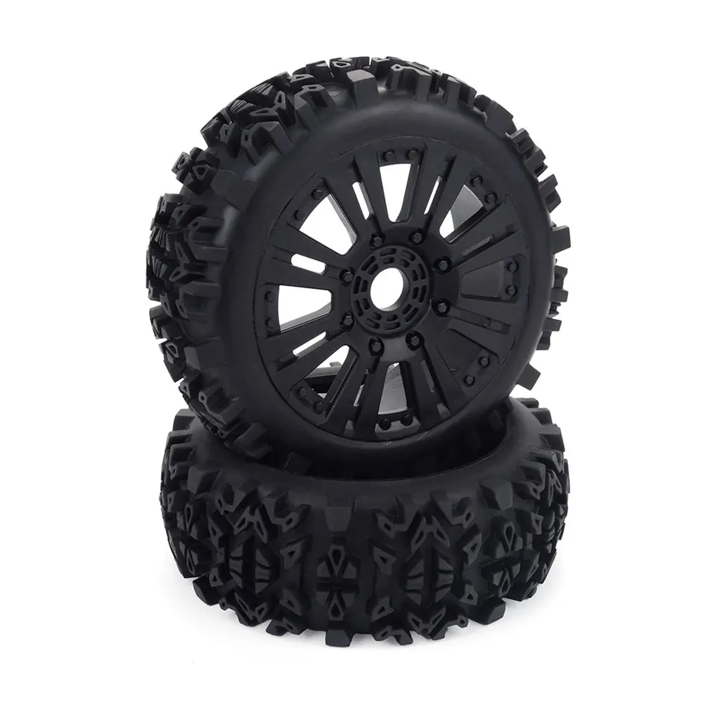 2PCS Hub Wheel Rim & Tires Tyre Large Size and Deep Gear Tires Wheel Car Model Set for 1/8 RC Buggy Off-Road Car
2PCS Hub Wheel Rim & Tires Tyre Large Size and Deep Gear Tires Wheel Car Model Set for 1/8 RC Buggy Off-Road Car
