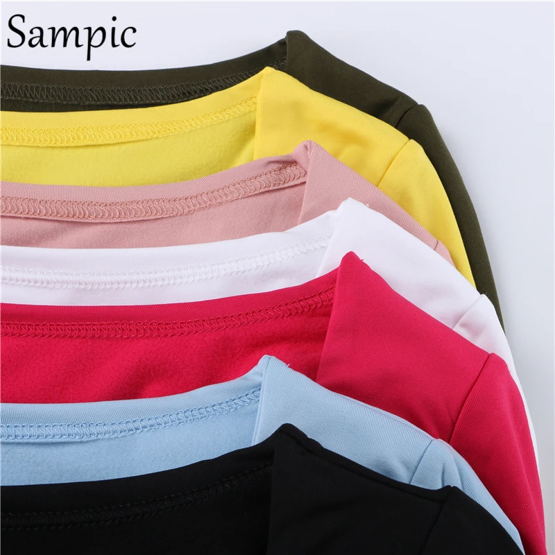 Sampic Woman Fashion Sexy Causual Square Neck Warm Skinny Bodysuit Rompers Long Sleeve Slim Bodycon Bodysuit Tops Autumn Winter