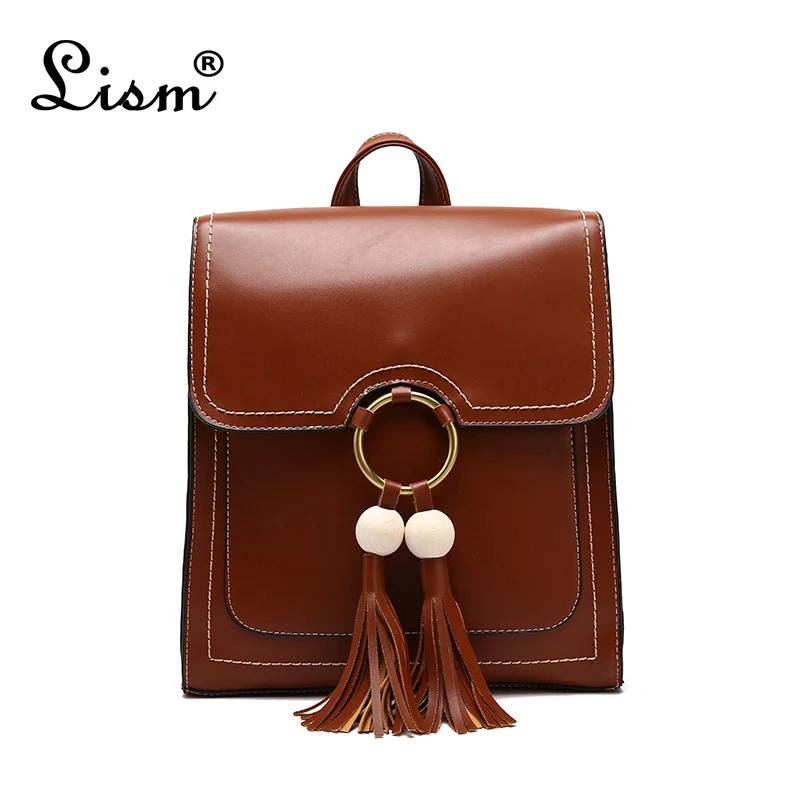 Female backpack retro large capacity British style bag 2019 new famous brand luxury designer design high quality black tassel ba
Female backpack retro large capacity British style bag 2019 new famous brand luxury designer design high quality black tassel ba