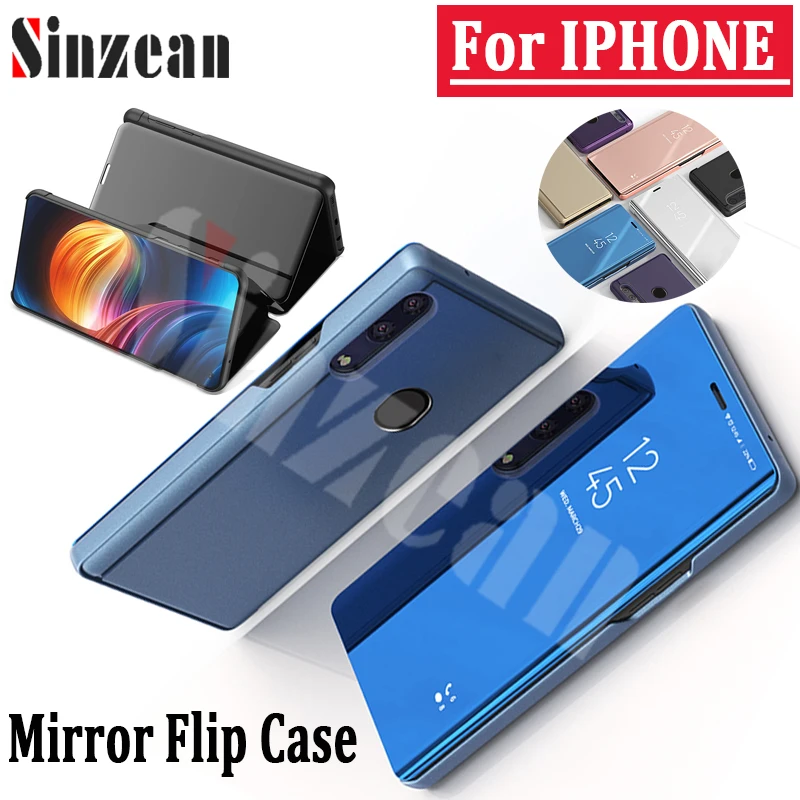 Sinzean TOP 100pcs For IPHONE 11 Pro Max/XS MAX/XR Premium Mirror Standing Flip Case Cover For IPHONE 678 Plus Protective Case
Sinzean TOP 100pcs For IPHONE 11 Pro Max/XS MAX/XR Premium Mirror Standing Flip Case Cover For IPHONE 678 Plus Protective Case