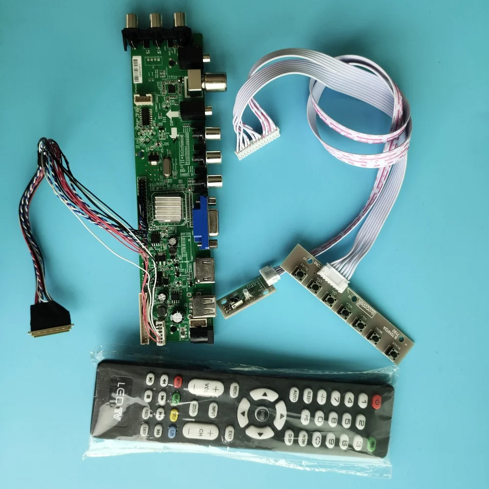 Комплект для телефона, HDMI AV, 11,6 x, 40-контактная плата контроллера, цифровой светодиодный USB, VGA, ТВ-сигнал, DVB-T, Φ ", дистанционное управление
Комплект для телефона, HDMI AV, 11,6 x, 40-контактная плата контроллера, цифровой светодиодный USB, VGA, ТВ-сигнал, DVB-T, Φ ", дистанционное управление