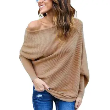 Fashion Batwing Sleeve Sweater Blouses Vetment Femme Sexy Off Shoulder Blusas Women Shirt Ladies Tops Camisa Mujer 3xl
Fashion Batwing Sleeve Sweater Blouses Vetment Femme Sexy Off Shoulder Blusas Women Shirt Ladies Tops Camisa Mujer 3xl
