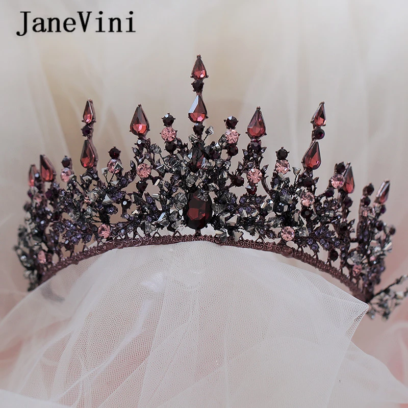 JaneVini Vintage Baroque Luxury Bridal Tiaras and Crowns Crystal Princess Pageant Headwear Wedding Jewelry Hair Accessories 2019
JaneVini Vintage Baroque Luxury Bridal Tiaras and Crowns Crystal Princess Pageant Headwear Wedding Jewelry Hair Accessories 2019