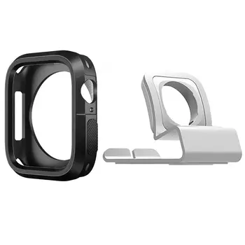 Watch Case for New Apple Watch Series 4 Case & Aluminum Charger Stand Holder for Apple Watch Bracket Charging Cradle
Watch Case for New Apple Watch Series 4 Case & Aluminum Charger Stand Holder for Apple Watch Bracket Charging Cradle