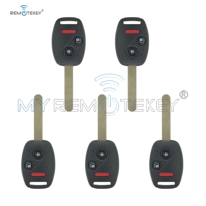Remtekey 5pcs remote Key MLBHLIK-1T 2 Button with Panic S2082-A 2-AT 72148-SNV-H010-M2 HON66 313.8 Mhz for Honda CRV FIt
Remtekey 5pcs remote Key MLBHLIK-1T 2 Button with Panic S2082-A 2-AT 72148-SNV-H010-M2 HON66 313.8 Mhz for Honda CRV FIt