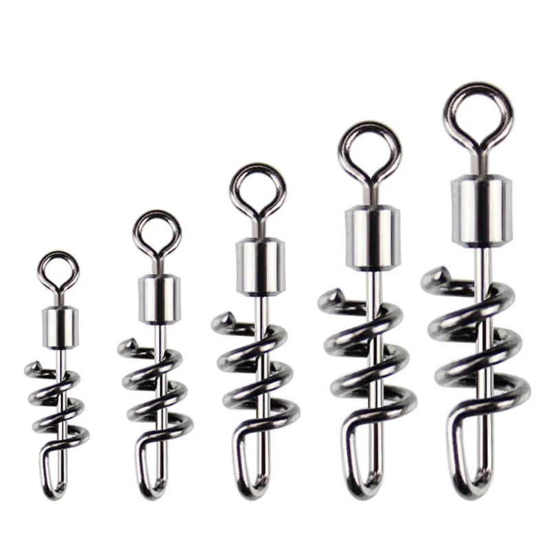 Fishing Swivels With Screwed Snap Quick Connector Copper Stainless Steel Solid Ring Accessories 20pcs/set ZY01
Fishing Swivels With Screwed Snap Quick Connector Copper Stainless Steel Solid Ring Accessories 20pcs/set ZY01