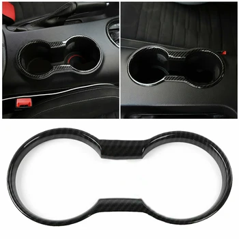 1* Carbon Fiber Style Black Car Cup Holder Cover Trim Premium ABS Interior Sticker For Ford Mustang 2015-2019
1* Carbon Fiber Style Black Car Cup Holder Cover Trim Premium ABS Interior Sticker For Ford Mustang 2015-2019