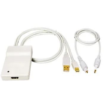 mini DisplayPort mini DP+USB+Toslink Optical Audio to HDMI Adapter Converter for Apple Mac MacBook
mini DisplayPort mini DP+USB+Toslink Optical Audio to HDMI Adapter Converter for Apple Mac MacBook