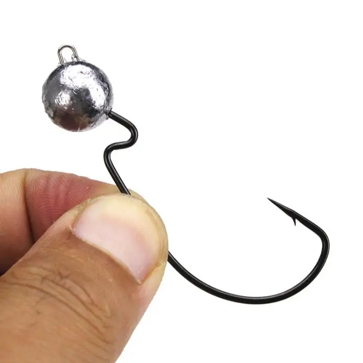 5PCS/lot fishing accessories Sharp natural color lead head fishing hook 3.8/7.5/10.5 g hooks for sea fishing peche equipment
5PCS/lot fishing accessories Sharp natural color lead head fishing hook 3.8/7.5/10.5 g hooks for sea fishing peche equipment