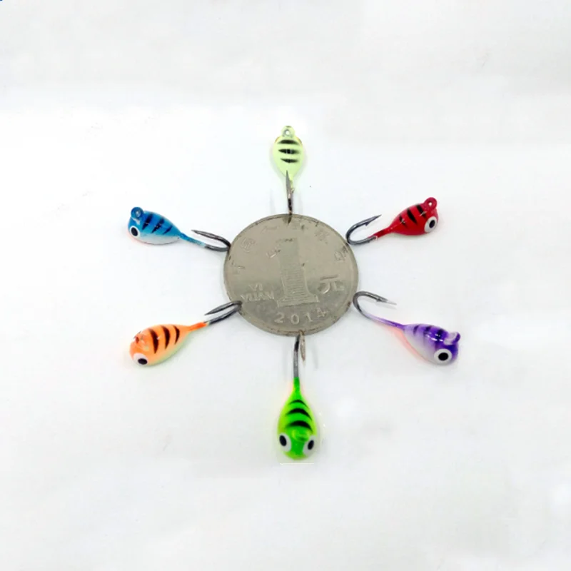 Winter Whale Shape Jig Head Hook Hard Bait With Sharp Single Hook 6pcs/set 1.7g/20mm Swim bait Wobblers Bionic Bait Lifelike
Winter Whale Shape Jig Head Hook Hard Bait With Sharp Single Hook 6pcs/set 1.7g/20mm Swim bait Wobblers Bionic Bait Lifelike
