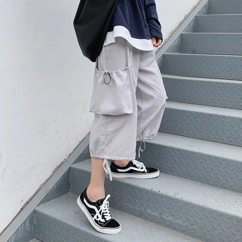 Summer Casual Pants Men's Fashion Solid Color Multi-pocket Overalls Men Streetwear Wild Loose Hip-hop Straight Pants Mens M-3XL
Summer Casual Pants Men's Fashion Solid Color Multi-pocket Overalls Men Streetwear Wild Loose Hip-hop Straight Pants Mens M-3XL