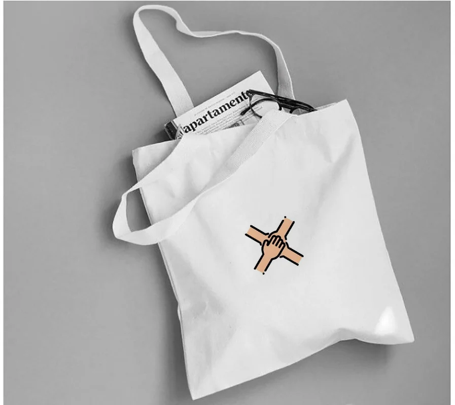 Handbag Canvas Tote Bag Custom Print Logo Text DIY Cute pattern Daily Use Eco Ecologicas Reusable Shopping Bag Recycle
Handbag Canvas Tote Bag Custom Print Logo Text DIY Cute pattern Daily Use Eco Ecologicas Reusable Shopping Bag Recycle