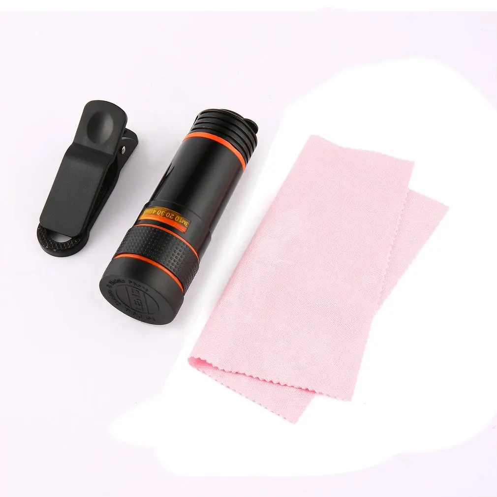 Portable Mini High Magnification Monocular Telescope Long Focus Lens 8x12x lens For iPhone for Samsung for Xiaomi Digital Camera
Portable Mini High Magnification Monocular Telescope Long Focus Lens 8x12x lens For iPhone for Samsung for Xiaomi Digital Camera