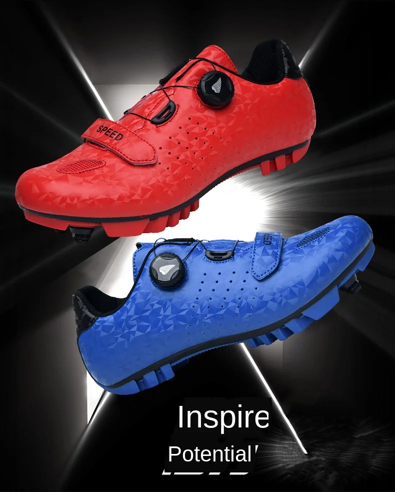 Menandwomen bicycle shoes sports entertainment cycling shoes high quality men's shoes outdoor automatic shoes mountain bikeshoes