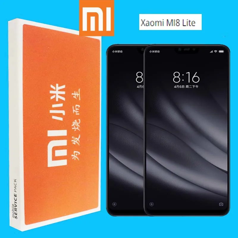 2280*1080 Original Qualit LCD For Xiaomi Mi 8 Lite LCD With Frame Display Screen For Xiaomi Mi8 Lite Youth 8X LCD Screen Display
2280*1080 Original Qualit LCD For Xiaomi Mi 8 Lite LCD With Frame Display Screen For Xiaomi Mi8 Lite Youth 8X LCD Screen Display