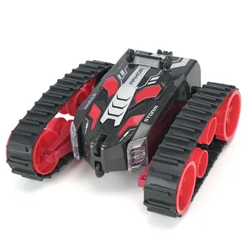 RC Car Crawler Tank Armored Vehicle Remote Control Stunt Car Boy Toy With Light Rolling Driving Toys Kids Gift 2.4G 4WD
RC Car Crawler Tank Armored Vehicle Remote Control Stunt Car Boy Toy With Light Rolling Driving Toys Kids Gift 2.4G 4WD