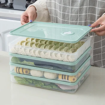 Dumplings Preservation Storage Box Refrigerator food vegetable crisper Organizer Food Category Container Fresh-keeping with Lid
Dumplings Preservation Storage Box Refrigerator food vegetable crisper Organizer Food Category Container Fresh-keeping with Lid