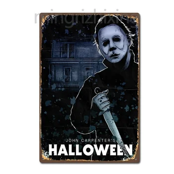 Michael Myers Halloween Horror Film Movie Vintage Retro Tin Sign Metal Decor Metal Sign Poster Metal Sticker Metal Painting
Michael Myers Halloween Horror Film Movie Vintage Retro Tin Sign Metal Decor Metal Sign Poster Metal Sticker Metal Painting