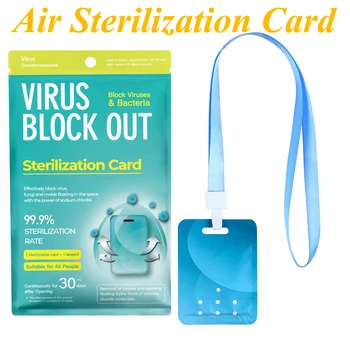 62 * 26 * 32 Specification Sodium Chlorite Material Advanced Neck-Mounted Air Sterilization Card Non-Alcohol General
62 * 26 * 32 Specification Sodium Chlorite Material Advanced Neck-Mounted Air Sterilization Card Non-Alcohol General