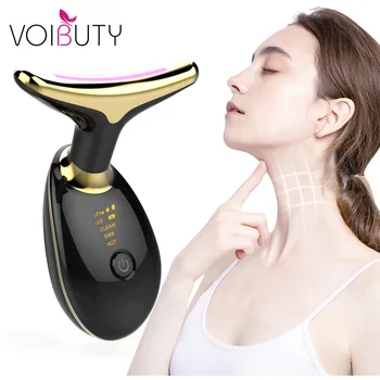 Electric LED Photon Micro-currentt Neck Face Wrinkle Removal Massager EMS Lifting and Tighten Massage Device ION Skin Care Tool
Electric LED Photon Micro-currentt Neck Face Wrinkle Removal Massager EMS Lifting and Tighten Massage Device ION Skin Care Tool