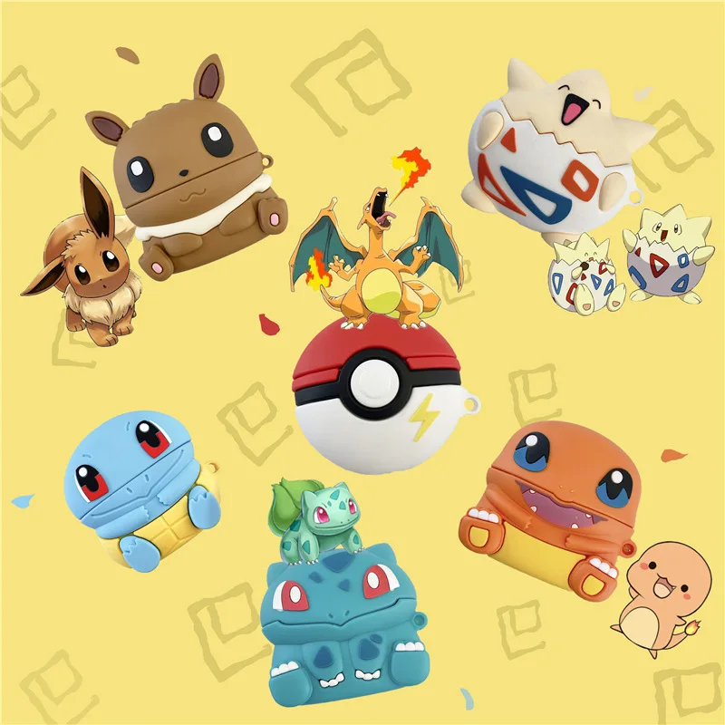 Bluetooth Earphone Case for Airpods Pro Cute Silicone Accessories Protective Cover for Air Pod 3 Cartoon Mickey Minnie Bulbasaur 
Bluetooth Earphone Case for Airpods Pro Cute Silicone Accessories Protective Cover for Air Pod 3 Cartoon Mickey Minnie Bulbasaur