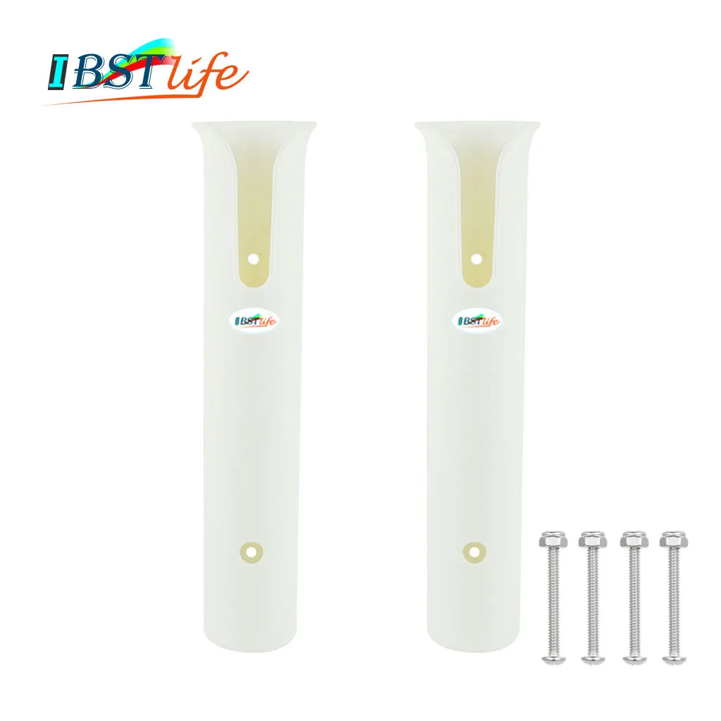 2X white ABS Plastic Fishing Rod Rack Holder Lightweight Spinning Accessories Durable Pole Tube Mount Bracket Socket Rack
2X white ABS Plastic Fishing Rod Rack Holder Lightweight Spinning Accessories Durable Pole Tube Mount Bracket Socket Rack