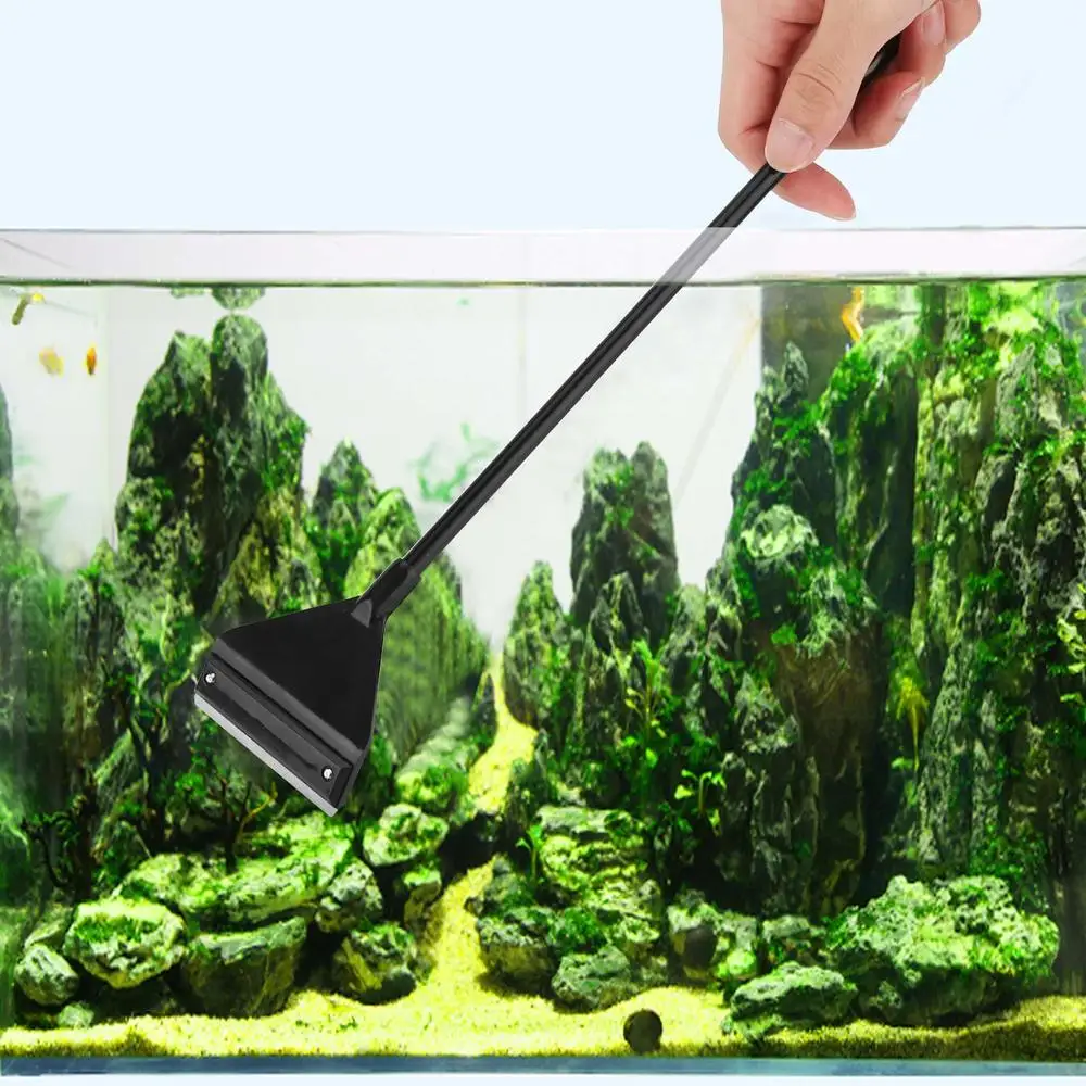 65CM Aluminum Alloy Algae Scraper with Stainless Steel Blade for Aquascaping Aquatic Plants Aquarium Fish Tank Cleaning Tools
65CM Aluminum Alloy Algae Scraper with Stainless Steel Blade for Aquascaping Aquatic Plants Aquarium Fish Tank Cleaning Tools