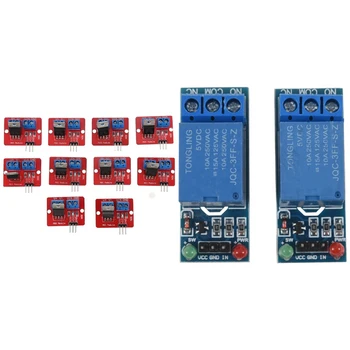 10Pcs New Irf520 Mos Fet Driver Module for Arduino Raspberry Pi & 2Pcs 1 Channel Dc 5V Relay Switch Module
10Pcs New Irf520 Mos Fet Driver Module for Arduino Raspberry Pi & 2Pcs 1 Channel Dc 5V Relay Switch Module
