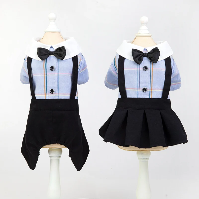 Dogs Dress Outfit Dog Rompers Clothing Formal Dog Jumpsuit with Bow Tie Groom Tuxedo New Pet Dog Dresses Costumes Spring Summer
Dogs Dress Outfit Dog Rompers Clothing Formal Dog Jumpsuit with Bow Tie Groom Tuxedo New Pet Dog Dresses Costumes Spring Summer