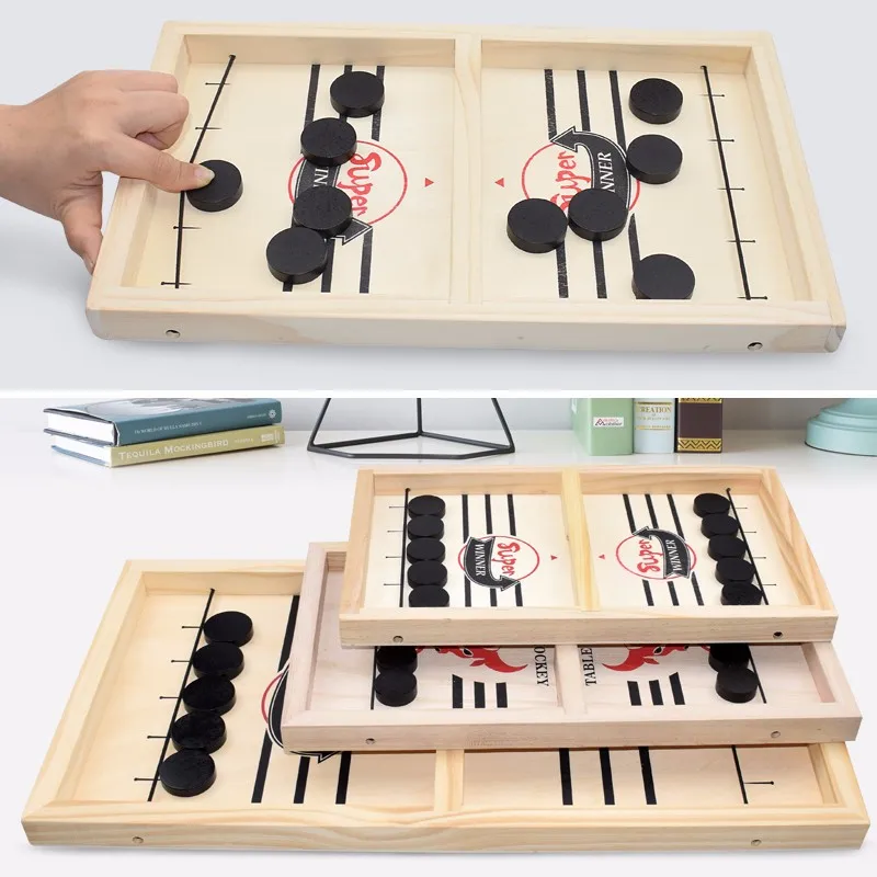 Foosball Winner Games Table Hockey Game Catapult Chess Parent-child Interactive Toy Fast Sling Puck Board Game Toys For Children
Foosball Winner Games Table Hockey Game Catapult Chess Parent-child Interactive Toy Fast Sling Puck Board Game Toys For Children