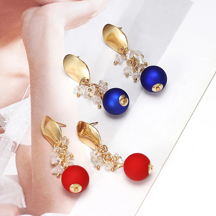 Red Color Chinese Latern Drop Earring For Women Rhinestone Chain Ball Stud Earring For Girl Gold Plated Zinc Alloy Jewelry
Red Color Chinese Latern Drop Earring For Women Rhinestone Chain Ball Stud Earring For Girl Gold Plated Zinc Alloy Jewelry