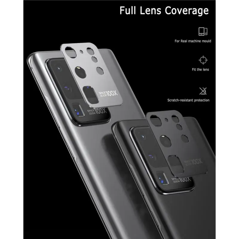 2020 NEW High Quality Mobile Phone Lens Metal Protection Anti-fall Anti-cracking Phone Ring Camera Film Suitable For Samsung S20
