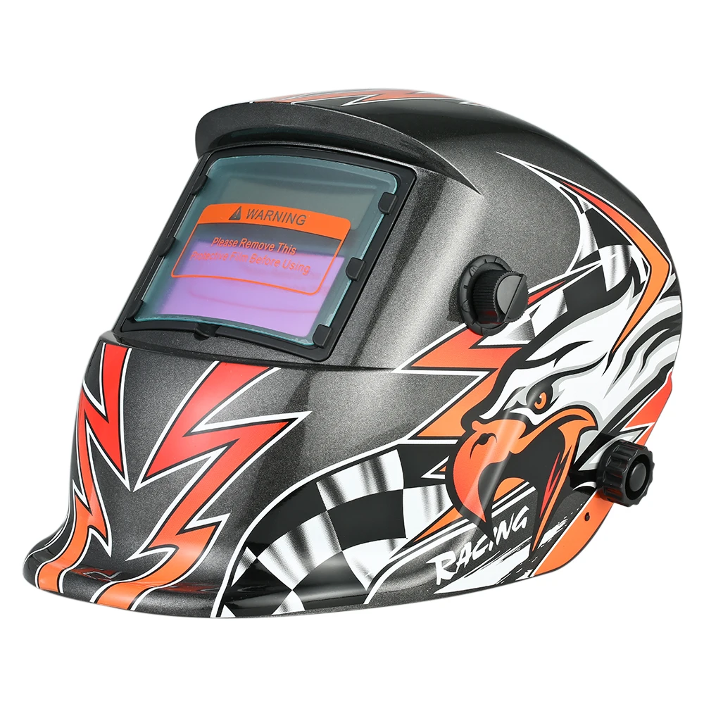 Hot Industrial Welding Helmet Solar Power Auto Darkening Welding Helmet TIG MIG with Adjustable Head Band
Hot Industrial Welding Helmet Solar Power Auto Darkening Welding Helmet TIG MIG with Adjustable Head Band