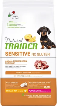 TRAINER TRAINER NATURAL SENSITIVE NO GLUTEN SMALL & TOY PUPPY & JUNIOR DUCK gluten-free for puppies small breeds with duck
TRAINER TRAINER NATURAL SENSITIVE NO GLUTEN SMALL & TOY PUPPY & JUNIOR DUCK gluten-free for puppies small breeds with duck