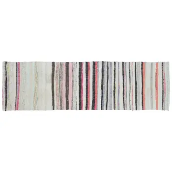 Handmade Multicolor Vintage English Striped Rug Runner Rug 081x290 Cm-2'8''X9'6'' 
Handmade Multicolor Vintage English Striped Rug Runner Rug 081x290 Cm-2'8''X9'6''