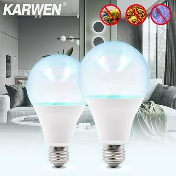 LED UV Germicidal Lamp E27 Sterilizer 5W 7W LED UV Desinfection Lamp 110V-220V LED Ultraviolet Light Bulb Amuchina
LED UV Germicidal Lamp E27 Sterilizer 5W 7W LED UV Desinfection Lamp 110V-220V LED Ultraviolet Light Bulb Amuchina